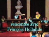 François Hollande chez les Francs-Maçons au Grand Orient de France