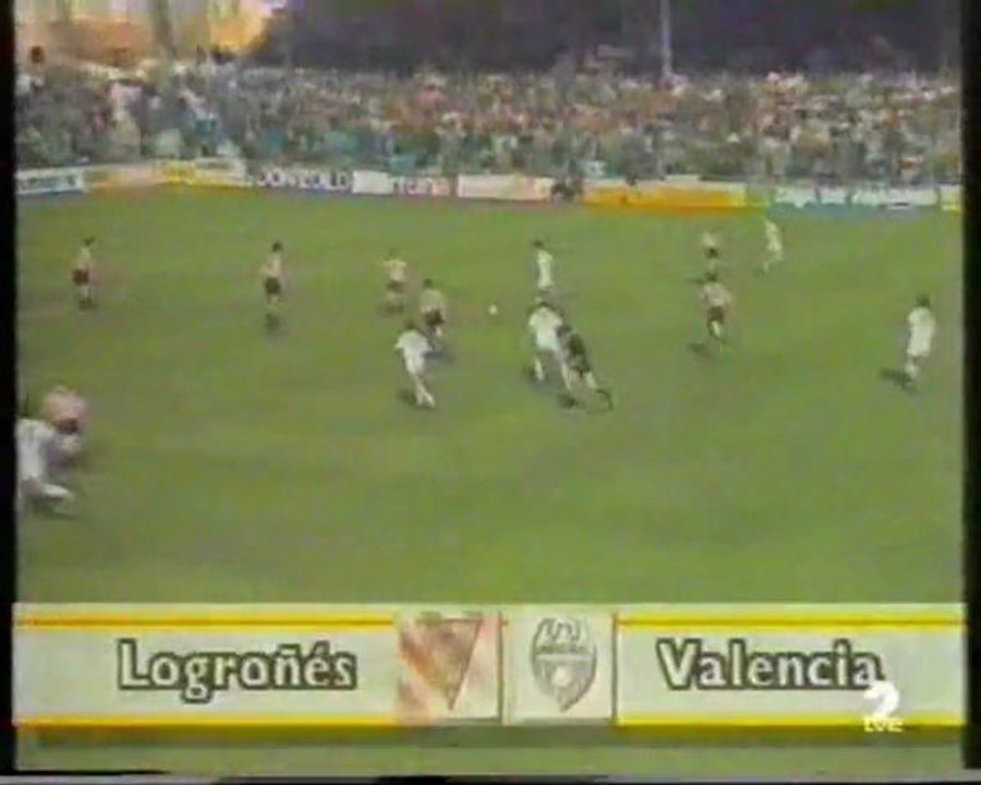 1991.03.31: CD Logroñes 1 - 0 Valencia CF (Resumen)