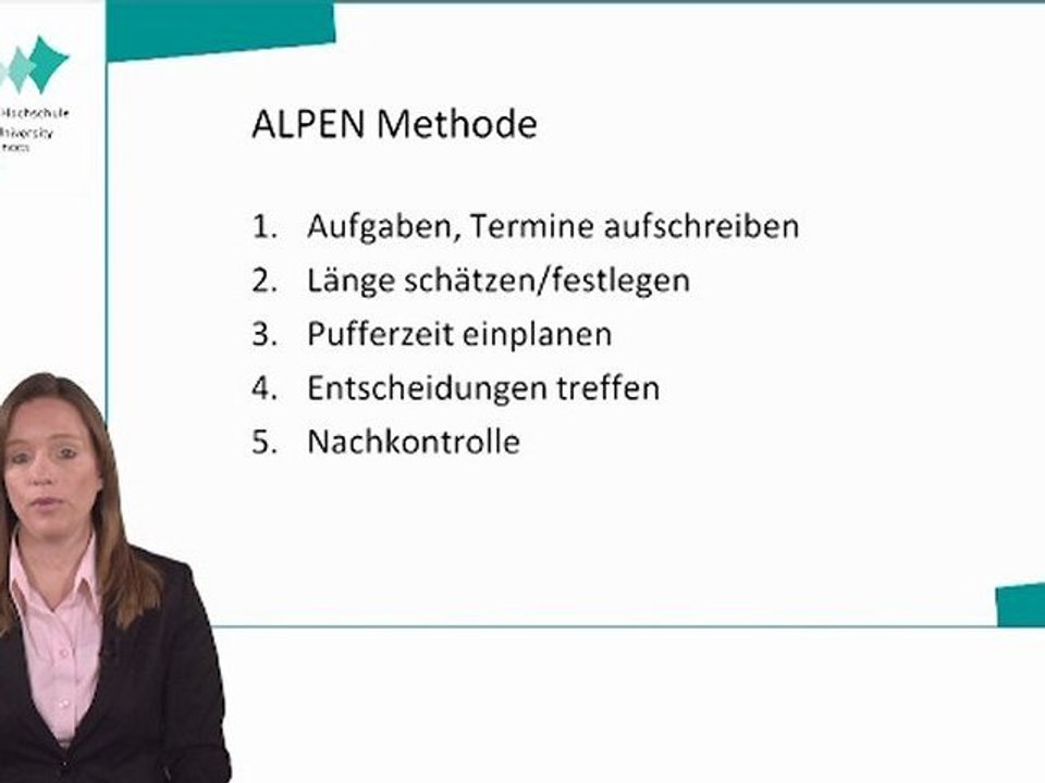 Selbst- und Zeitmanagement - Lektion 1: Einführung in das Selbst- und Zeitmanagement