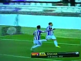 Valladolid 4-0 Nástic Hat Trick Oscar