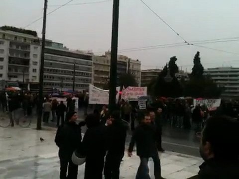 Πορεία ΓΣΕΕ-ΑΔΕΔΥ και ΠΑΜΕ