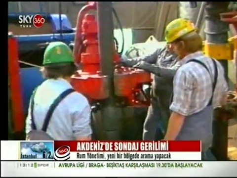 Akdeniz'de Sondaj Gerilimi