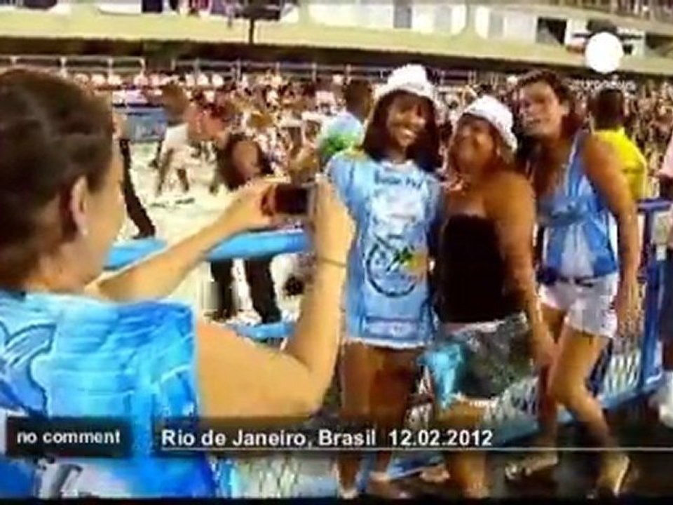 Rio gets Sambadrome ready for Carnival - no comment