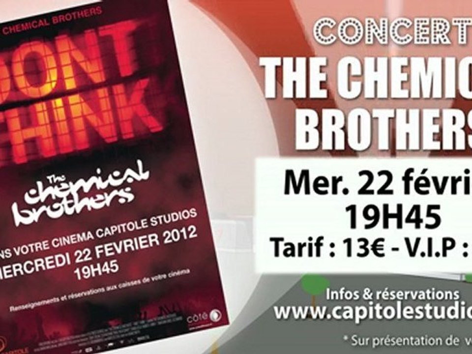 The Chemical Brothers au Capitole Studios Le Pontet