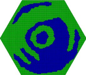 Dimer Cooling 3 (concentrical non-independent rings)