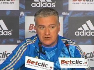 OM - Deschamps "Aller le plus loin possible"