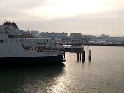 Spirit of France de P&O : première traversée entre Calais et Douvres