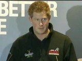 Prince Harry unveiled as Walking With The Wounded patron