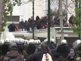 La Grèce en grève, violences à Athènes