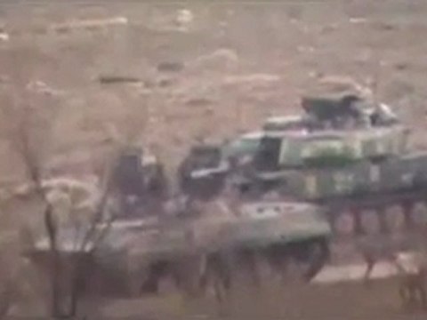 فري برس ريف دمشق الدبابات تقتحم سهل مدينة الزبداني 7 2 2012