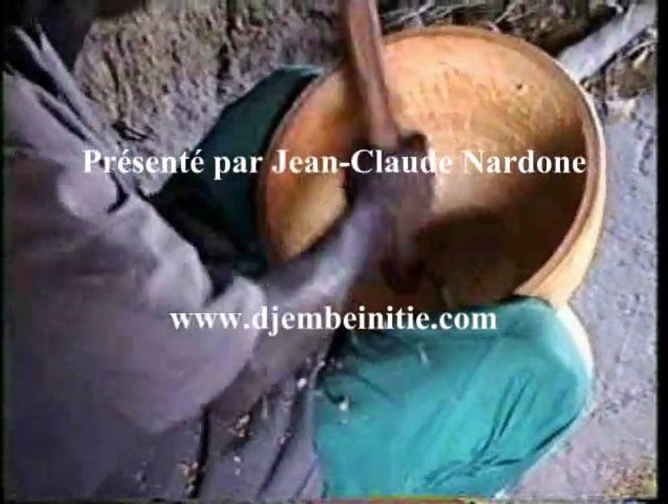 La taille d'un djembé