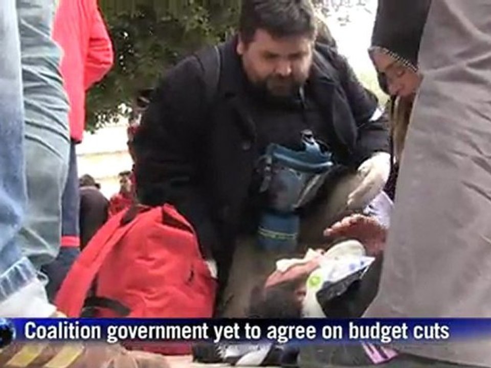 Greek clashes amid general strike against austerity