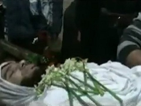 فري برس حمص الوعر منشد الوعر الشهيد حسين الحسين 8 2 2012