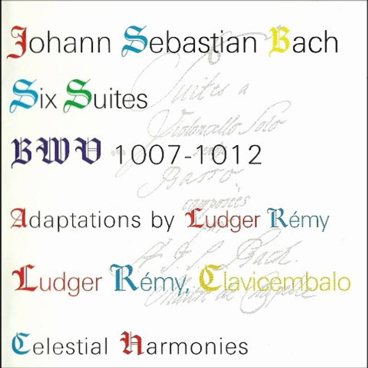 Bach - Cello suite no.3 BWV 1009 for harpsichord