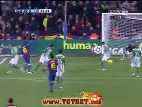 Барселона - Бетис (4-2) 15.01.2012