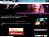 Final Fantasy XIII-2 Omega Boss Battle Access Code Leaked - Tutorial