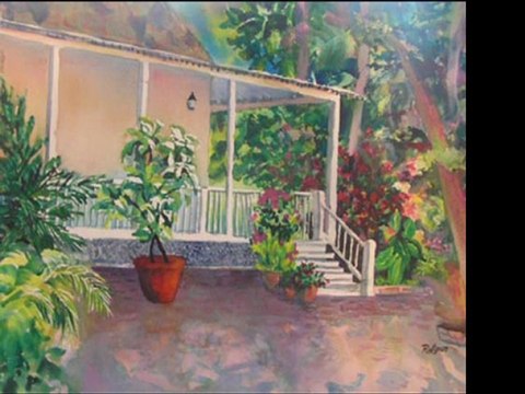 Watercolor Art to Native American Flute & Drumming watercolormedia.net