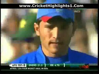 PAK Vs AFG 10-02-12 ODI Part 1