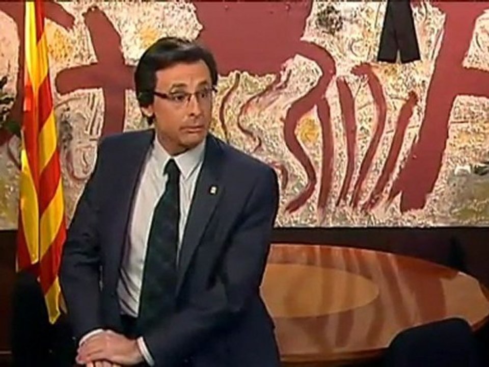 TV3 - Polònia - Artur Mas fa el seu discurs en clau d'humor