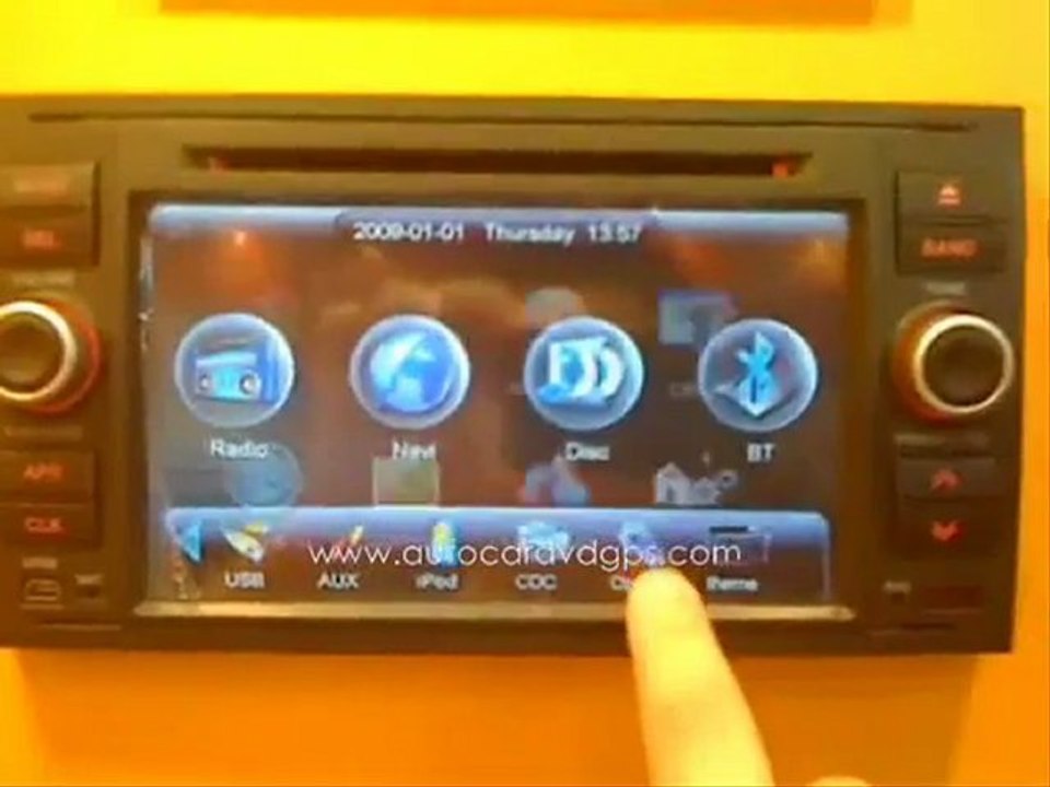 CAR DVD PLAYER WITH GPS FOR FORD FOCUS (Before 2 www.autocardvdgps.com