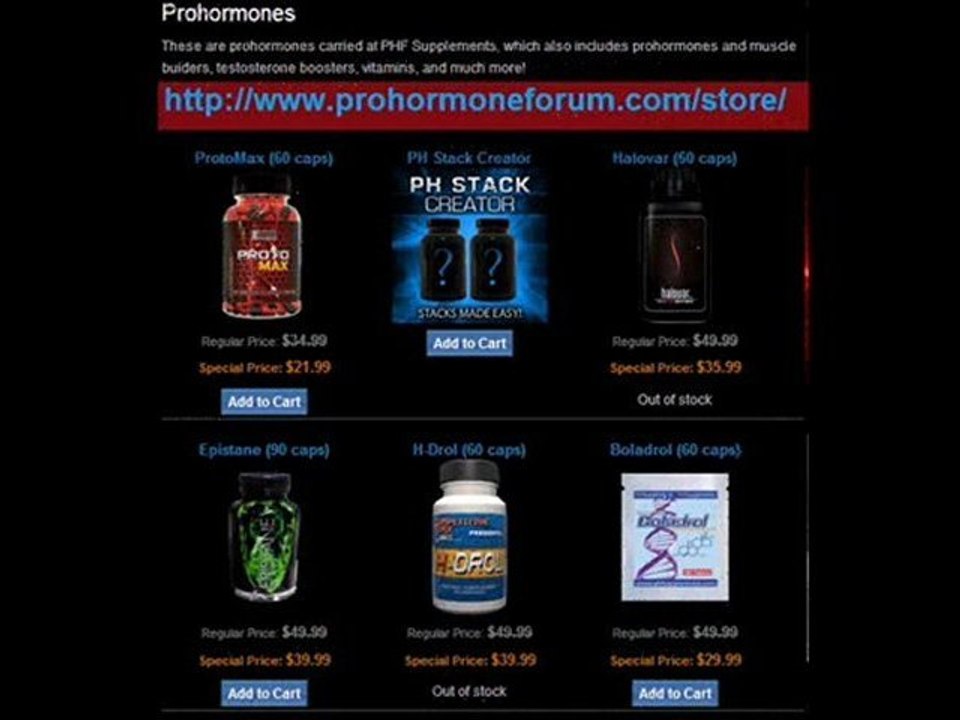 Best prohormone for body builders