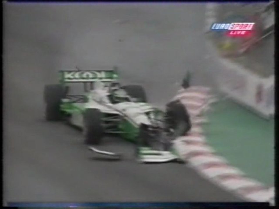 CART Vancouver 1999 Crash Franchitti Tracy Blundell