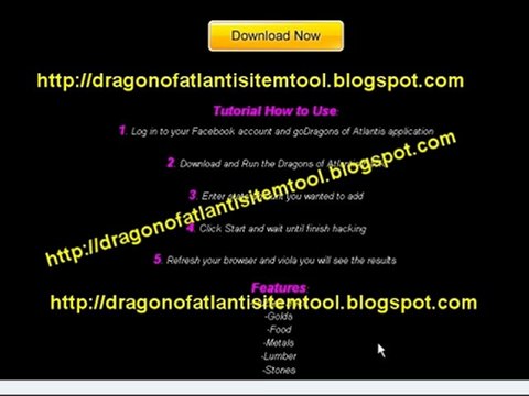 Dragon Of Atlantis Cheat Rubies,Gold Free
