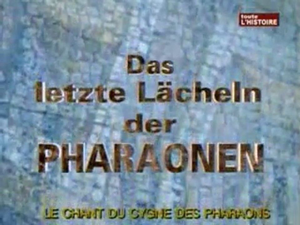 Retour aux pyramides - Cléopâtre, le chant du cygne des pharaons