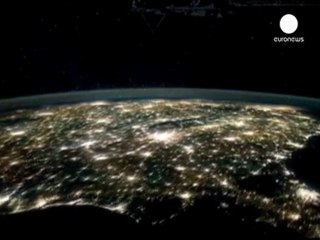 La aurora boreal en movimiento vista desde la ISS