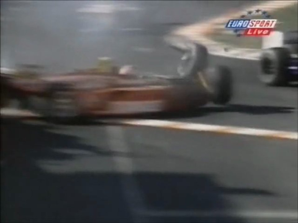 CART Surfers Paradise 1998 Big crash Vasser