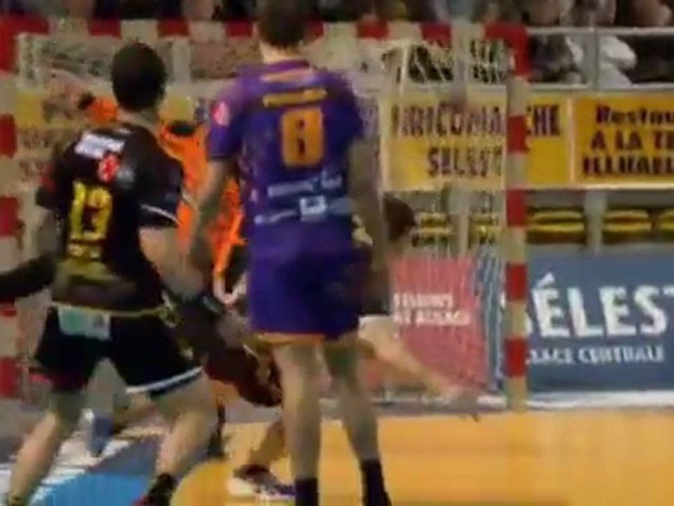 Résumé Selestat-Chambéry Handball LNH