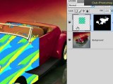 Formation Photoshop 07a par thierry Dambermont - tutorial en francais - Mettre une texture sur un objet tout en conservant les reflets et les ombres originales (28 min)