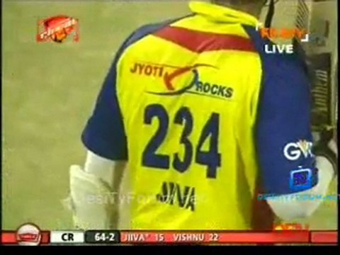 CCL Telugu Warriors vs.Chennai Rhinos- Chennai Inning Ov09-10