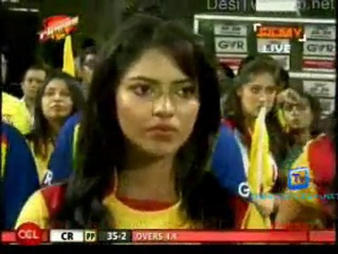 CCL Telugu Warriors vs.Chennai Rhinos- Chennai Inning Ov05-06