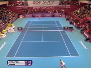Paris GDF Suez - Sharapova éliminée