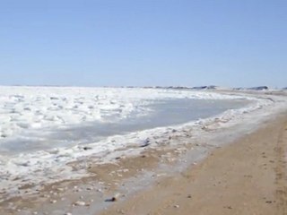 glace à perte de vue