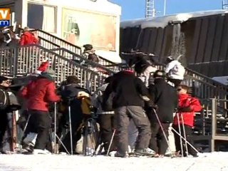 60 personnes bloquées dans la cabine d'un téléphérique à l'Alpe d'Huez