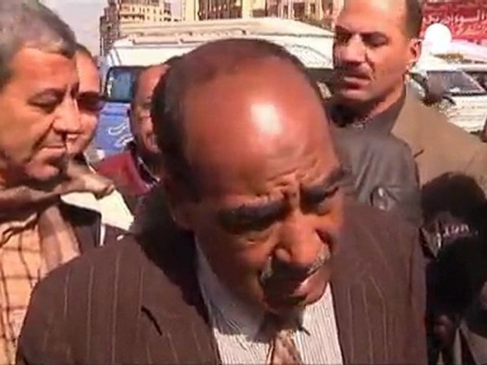 Egyptians celebrate a year without Mubarak