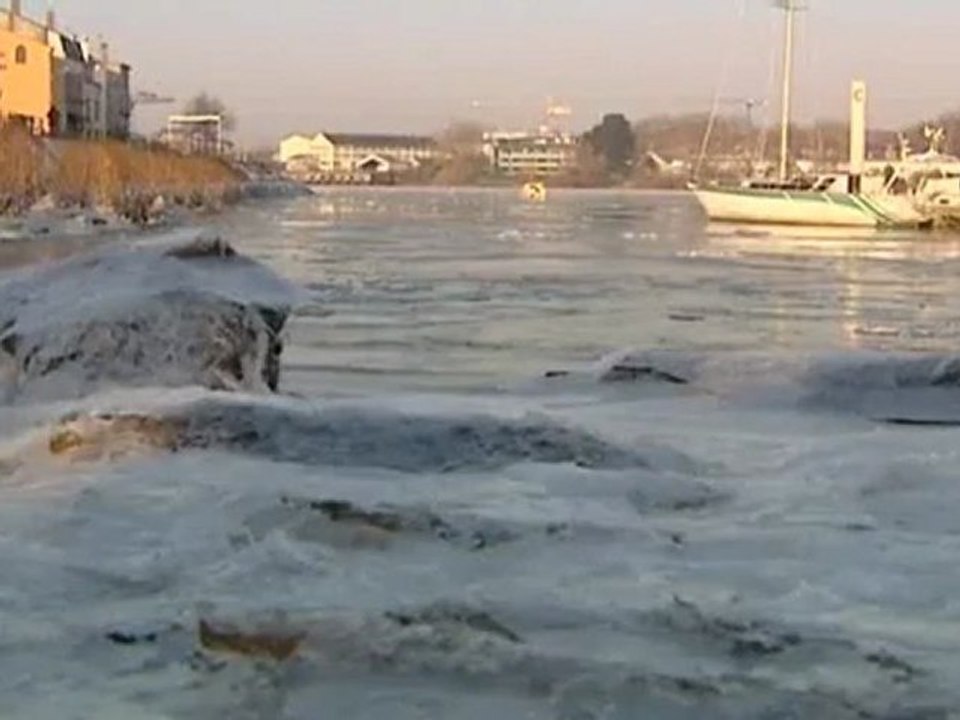 Février 2012 : la loire gelée