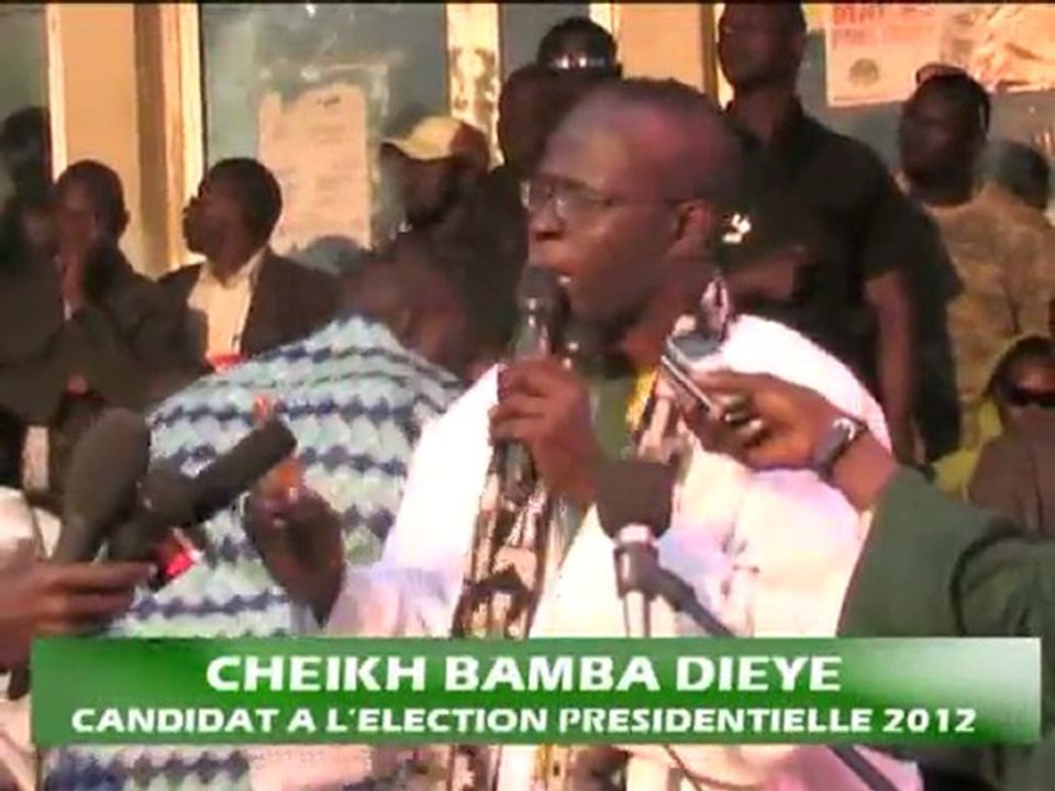 CHEIKH BAMBA DEIYE RASSEMBLEMENT DU M 23 MBOUR.....