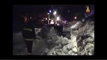 L'Aquila - Emergenza neve - VVF Interventi notturni 2