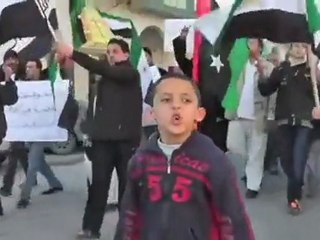 فري برس   ليبيا مسيرات زليطن لدعم الشعب السوري 10 2 2012