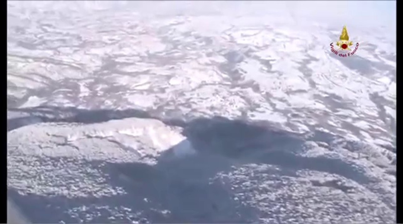 L'Aquila - Emergenza neve - VVF Aeree da Pescara verso L'Aquila 5