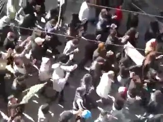 فري برس   غوطة دمشق  المليحة  جمعة روسيا تقتل أطفالنا 10 2 2012