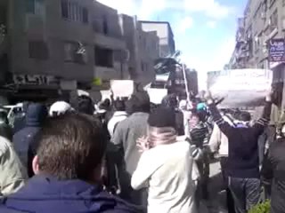 فري برس   غوطة دمشق   المليحة    جمعة روسيا تقتل أطفالنا 10 2 2012