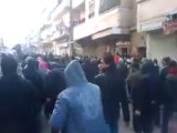 فري برس   مظاهرة حاشدة في حلب   حي الفردوس 10 2 2012 ج1