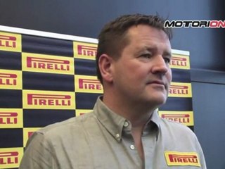 Paul Hembery - Test F1 a Jerez 7 febbraio 2012