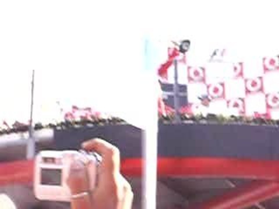 Podium. F1. Monza .2006. M. SCHUMACHER.