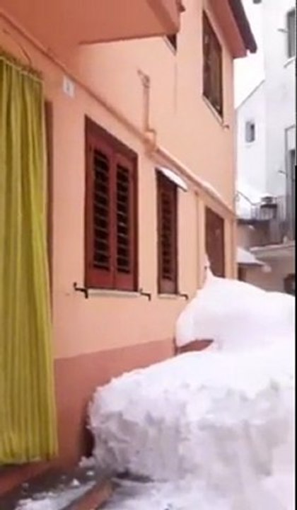 Barricate di neve
