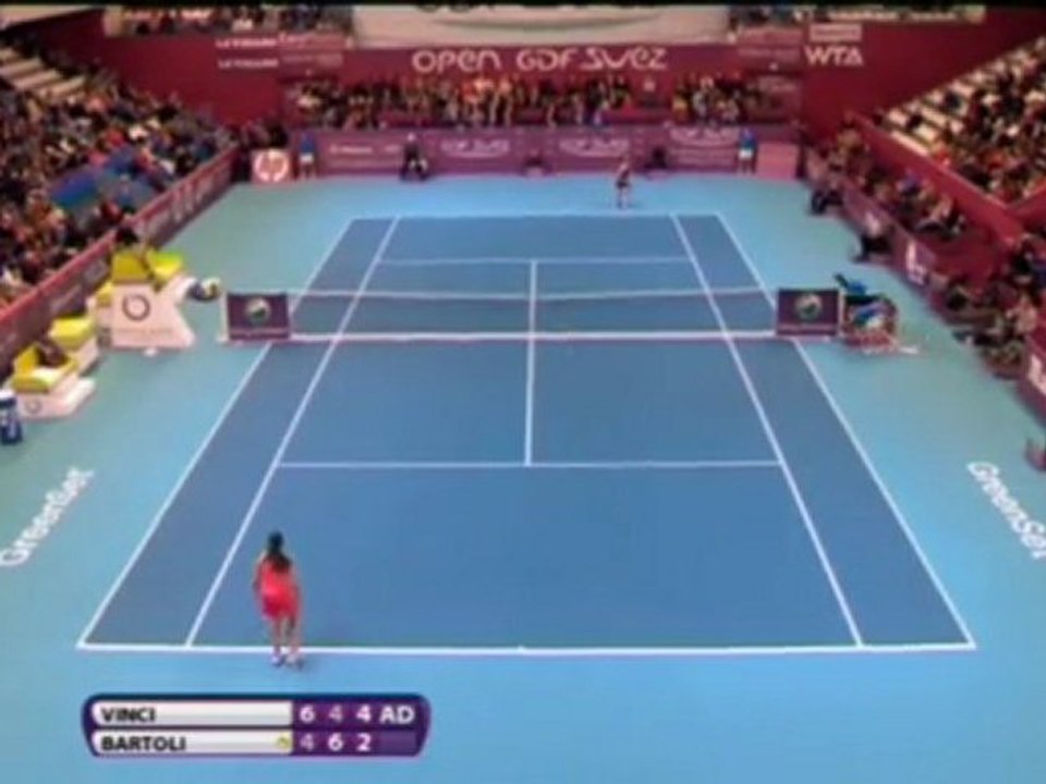 Paris GDF Suez - Bartoli en demi-finale